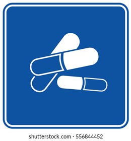 Drug icon design,clean vector