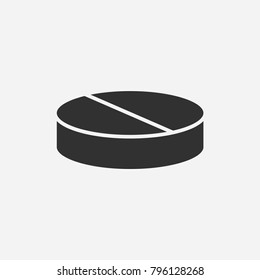 Drug icon illustration isolated vector sign symbol