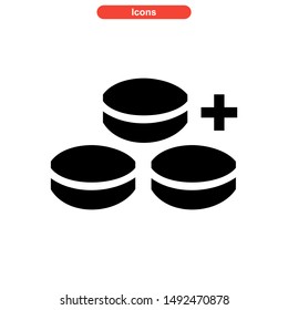 drug icon isolated sign symbol vector illustration - high quality black style vector icons
