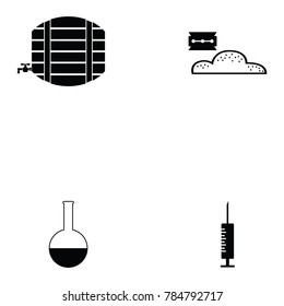drug icon set
