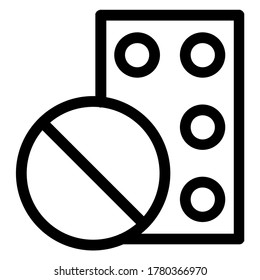 drug icon vector design eps