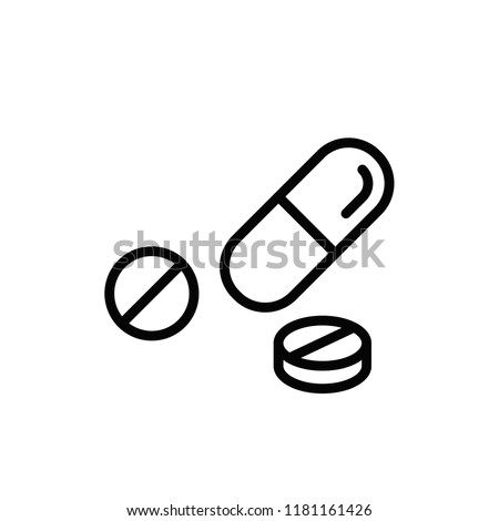 drug icon vector design eps 10