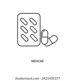 drug Icon Vector Design Template. Editable Stroke.