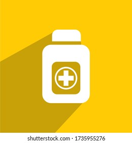 DRUG ICON , VITAMIN ICON VECTOR