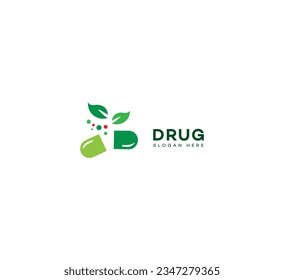 drug logo Design Template Vector icon