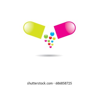 Drug logo template