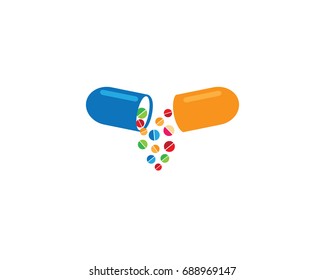 Drug logo template