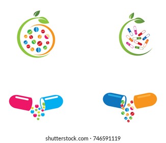 Drug logo template