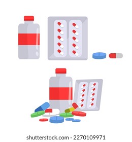 drug medicine vector illustration. medicine for health. vector in the world of health. Narcotics and drugs are dangerous. drugs. assets for design elements, banners, business cards, healthcare. editab