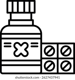 Drug New Creative Icon Design Vector
