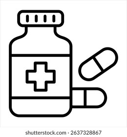 Drug and pill Medicine icon