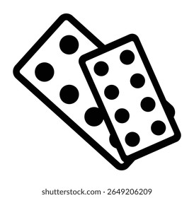Drug Pills icon, on transparent background, flat line design, vector illustration