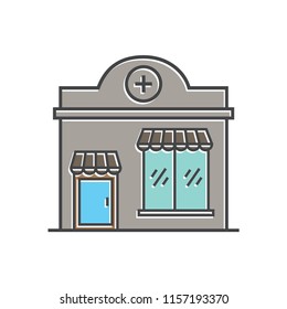 drug store vector icon 