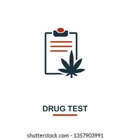 Drug Tests icon. Creative design from healthcare icons collection. Two color Drug Tests icon for web design, apps, software, print usage.