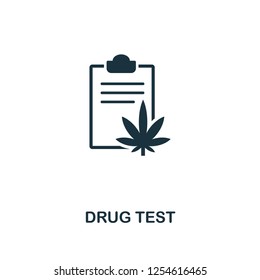 Drug Tests icon. Premium style design from healthcare collection. Pixel perfect drug tests icon for web design, apps, software, printing usage.