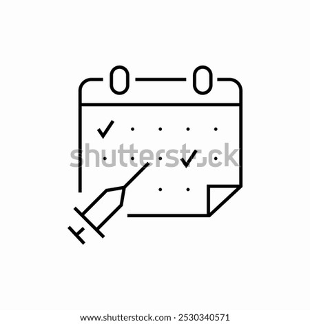 drug time icon sign vector