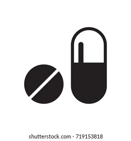Drug vector icon.