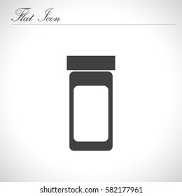 Drugs bottle Icon.