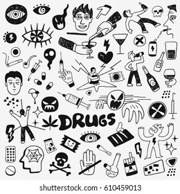 Drugs doodles