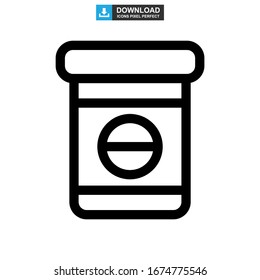 drugs icon or logo isolated sign symbol vector illustration - high quality black style vector icons
