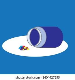 drugs illustration design in vector