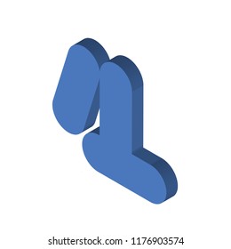Drugs isometric left top view 3D icon