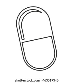 drugs medicine isolated icon vector illustration design
