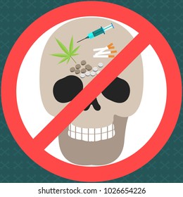drugs vactor illustration design
