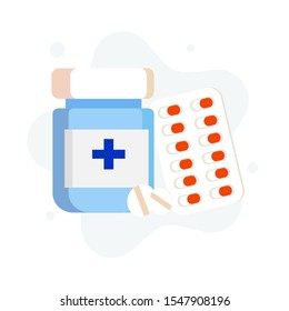 drugs vector and icon design