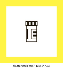 drugs vector icon. flat design