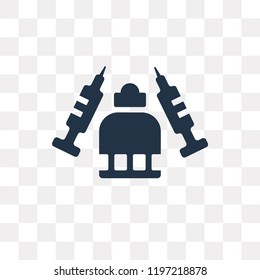 Drugs vector icon isolated on transparent background, Drugs transparency concept can be used web and mobile