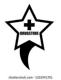 drugstore map pin
