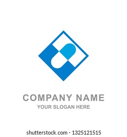 Drugstore Medical Healthcare Pharmacy Pill Logo 