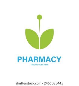 Diseño de logotipo de farmacia médica