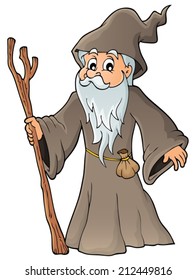 Druid theme image 1 - eps10 vector illustration.