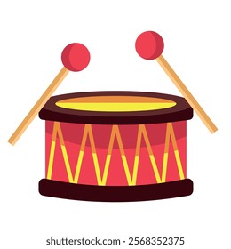 drum baby toy isolated icon