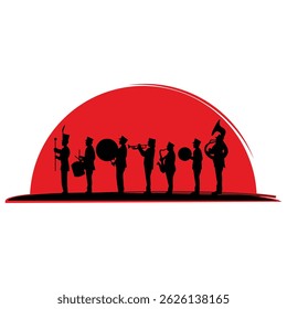 drum band clipart for your next design