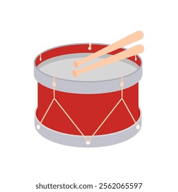 Drum, Diwali, Hindu, Indian Symbol Illustration