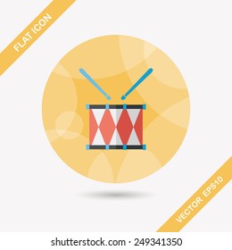 drum flat icon