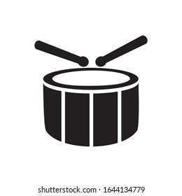 Drum Icon Design Flat Style Icon Stock Vector (Royalty Free) 1644134779 ...