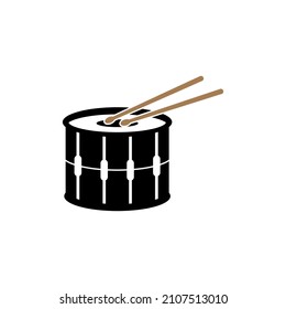 Drum icon design template vector isolated