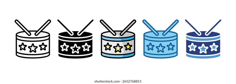 Drum Icon Element For Design
