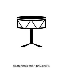 drum icon. Element of simple music icon for mobile concept and web apps. Isolated drum icon can be used for web and mobile