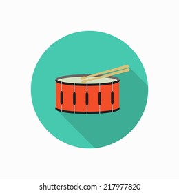 drum icon illustration 