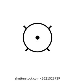 drum icon illustration element design