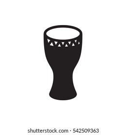 drum icon illustration isolated vector sign symbol