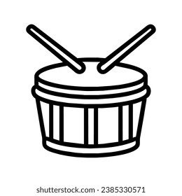 drum icon illustration vector isolated