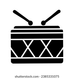 drum icon illustration vector isolated
