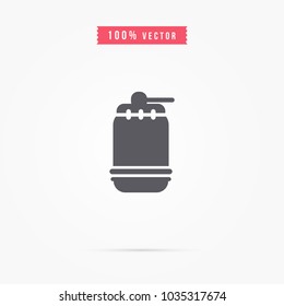 drum icon. instrument  symbol