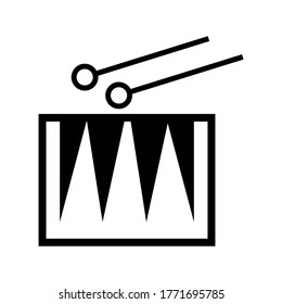 Drum icon or logo isolated sign symbol vector illustration - high quality black style vector icons
